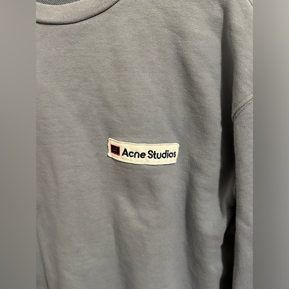 Acne Studios Blue Sweatshirt - Picture 3 of 5